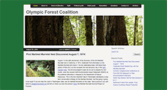 Desktop Screenshot of olympicforest.org
